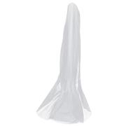 FRCOLOR Voile De Mariée Longue 3M Double Couche Tulle Cathédrale Avec Peigne Strass Pour Mariée Élégante Cérémonie Mariage Accessoire Femme