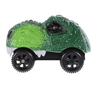 FRCOLOR Voiture Dinosaure Électrique Lumineuse Jouet sur Rail Garçon et Filles Mini Voiture à Chenilles Piste de Course Jouet Éducatif 1 Pièce