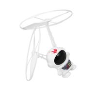 FRCOLOR Volant Astronaute Garçon Fille avec Lumière LED Volant Manuel pour Garçons et Filles Divertissement Extérieur et Intérieur Cadeau