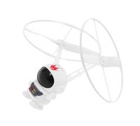 FRCOLOR Volant Astronaute pour Garçon Fille avec Lampe LED Intégrée Facile à Assembler Cadeau Extérieur pour Garçons et Filles Volant Sûr et