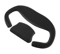 FRCOLOR VR Glasses Face Pad Set Compatible with Pimax Crystal Ergonomic PU Sponge Cushion with Light Blocking and Sweat Absorption for Immersive Gaming