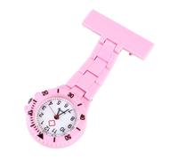FRCOLOR Watch Infirmier Watch Montre infirmière Femme Montre d'infirmières de Mode Montre de Poche infirmière Montre de Poche d'allaitement Métal Rose