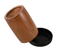 FRCOLOR Wooden Dice Cup with Base Large Capacity Dice Transport Holder for Board Game Entertainment Home Party