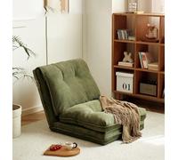 Frcychri Canapé Sectionnel À Compression Vide Pliable - Méridienne Convertible avec Rembourrage Moelleux pour Salon/Chambre Green