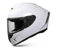Frcychri Casque Intégral en Fibre De Carbone avec Spoiler, Modulaire Casque Moto Intégrée Double Visière, pour Unisex-Adulte Rue Vélo Croiseur Trottinette Approuvé par Le Dot/ECE W,Medium