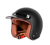 Frcychri Casque Ouvert Moto 3/4, Casque Unisexe-Adulte Ouvert, Casque Mobylette Homologué ECEDOT, Scooter Adulte Homme Et Femme C,X-Large