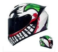 Frcychri Homologué ECE R22.06 Casques Modulable Integral Moto - avec Flip-Up Anti-Buée Double Visière Et Doublure Amovible, Léger, pour Hommes Et Femmes, Scooter Et Racing X,X-Large