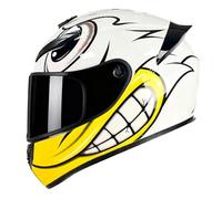 Frcychri Homologué ECE R22.06 Casques Modulable Integral Moto - avec Flip-Up Anti-Buée Double Visière Et Doublure Amovible, Léger, pour Hommes Et Femmes, Scooter Et Racing V,X-Large