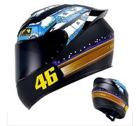 Frcychri Homologué ECE R22.06 Casques Modulable Integral Moto - avec Flip-Up Anti-Buée Double Visière Et Doublure Amovible, Léger, pour Hommes Et Femmes, Scooter Et Racing Z,X-Large