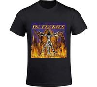 FRDE265wdx in Flames Clayman T Shirts Black 3XL