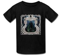 FRDE265wdx Kenan Goldfish Youth Nerd Finntroll T Shirt Black M