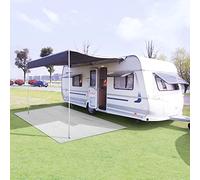 Frdhee Bâche de protection, tapis de tente, 100 x 1000 cm, blanc, bâche de protection contre les intempéries, pour camping, extérieur, jardin