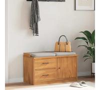 Frdhee Banc pour chambre à coucher, couloir Sandnes - 87 x 40 x 50 cm - En pin massif - Pour chambre à coucher, salle d'essai