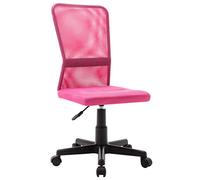 Frdhee Chaise de bureau, chaise de jeu, chaise de bureau, chaise de bureau, chaise de bureau, rose, 44 x 52 x 100 cm, chaise en maille filet pour bureau, chambre à coucher, robuste
