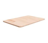 Frdhee Meuble sous lavabo, meuble de salle de bain, plateau de lavabo, 60 x 40 x 1,5 cm, en bois massif non traité, pour toilettes d'invités, salle de bain, montage facile