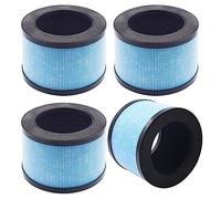 Fre.Filter - JH01LX-EU Filtre de rechange pour purificateur d'air compatible avec CONOPU JH01 AROEVE MK01 MK06 ToLife TZ-K1 : True H13 HEPA et charbon actif : filtration efficace à 3 couches - Lot de