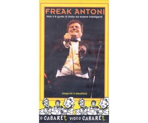 Freak Antoni - Non C'É Gusto In Italia Ad Essere Intelligenti (Seguirà Il Dibattito) (VHS)