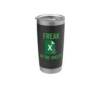Freak in the Excel Sheets Tableurs Blague amusante sur ordinateur Gobelet isotherme en acier inoxydable double paroi