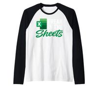 Freak in The Sheets, Accountant Funny Spreadsheet Excel Manche Raglan
