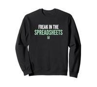 Freak in The Spreadsheets Analyse des données Comptabilité Finance Sweatshirt