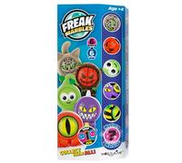 Freak Marbles Totem Pack A, 6 Billes colorées avec Leurs Motifs Assortis, Dont 1 Rare. Collectionnez, jouez et partagez pour Les Enfants âgés de 4 Ans et Plus.