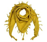 Freak Scene Kufiya - marron-ocre - marron-ocre - 100 x 100 cm - Shemagh - foulard Arafat palestinien - keffieh en coton