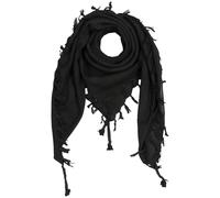 Freak Scene Kufiya - noir - noir - 100 x 100 cm - Shemagh - foulard Arafat palestinien - keffieh en coton