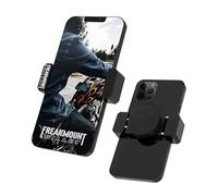 FREAKMOUNT Billet Support de téléphone magnétique en Aluminium Massif - Conçu pour Moto, Gym, boîte à Outils, mécanique - Parfait pour Les écouteurs sans Fil - Prise en Main Solide à Ressort -