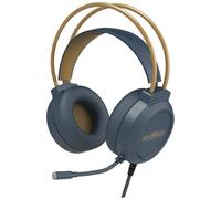 Freaks and Geeks 803494H casque Avec fil Arceau Gaming Bleu, Or