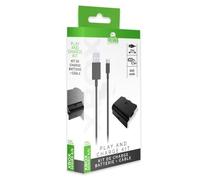 Freaks and Geeks-Batterie + Câble de recharge Pour XBOX Series X Play And Charge câble de 3 mètres