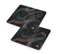 Freaks & Geeks Tapis de souris Switch 2 25 x 21 cm Lot de 2 Noir