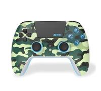 Freaks & Geeks Manette Bluetooth pour PS5 LED Camouflage vert