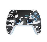 Freaks and Geeks-Manette Bluetooth pour PS5 LED - White Camo