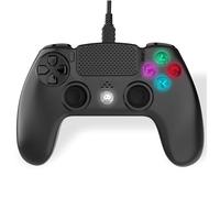Freaks and Geeks - Manette Filaire Noire pour PS4 avec Câble 3M avec prise Jack