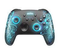 Freaks and Geeks Manette Harry Potter Switch/PC RGB Sans Fil - Câble 1M - Noire - Patronus