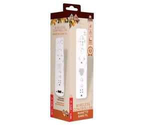 Freaks and Geeks-Manette type Wiimote blanche