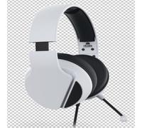 Freaks and Geeks Modèle : Casque Gamer filaire SPX-300 pour PS5 (Blanc/Noir)
