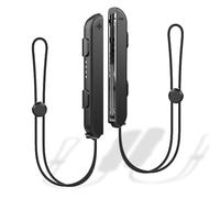 Freaks and Geeks Paire de Dragonnes pour Joy-Con - Rail Métal - Noir