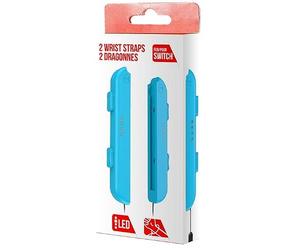 Freaks and Geeks - Paire de Dragonnes pour Manette Type Joycon Turquoise