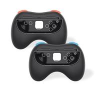 Freaks and Geeks -Paire de grips manette pour Joy-Cons Switch 2 (Noir)