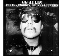 GG Allin Freaks, Faggots, Drunks & Junkies (Vinyl) 12" Album