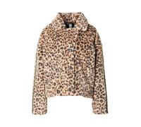 FREAKY NATION Veste mi-saison 'COZY LEO' beige / chocolat / noisette / kaki, Taille S