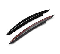 FREAZE Paupière Noire adaptée for Volkswagen VW Golf 6 MK6 GTI GTR 2008-2013 Phare Avant sourcil Couverture Oeil Couvercle Garniture Autocollant Voiture Accessoires