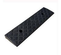 FREAZE Rampe Voiture De Portable Rampe De Bordure 3-22cm Hauteur, Seuil Rampe De Antidérapante avec Vis, Profilé De Transition pour Pneus De Voiture (Color : Black, Size : 50 * 27 * 9cm)