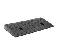 FREAZE Rampes Pour Motos, Rampes En Plastique Antidérapantes Rampes D’accès Rampes De Trottoir 5-17cm Hauteur, Rampes De Seuil Pour Voiture/vélos/fauteuils Roulants ( Color : Black , Size : 50*33*17cm