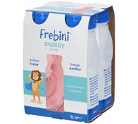 Frebini Energy Drink Fraise Solution(S) Buvable(S) 4x200 ml
