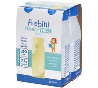 Frebini Energy Fibre Drink Enfant Arôme vanille Solution(S) Buvable(S) 4x200 ml