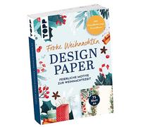 Frech Design Paper Format A6 : Joyeux Noël avec Cours de Lettrage à la Main