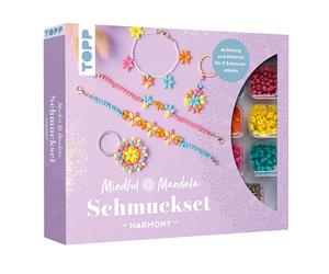 Frech Mindful Mandala Harmony Parure de bijoux avec instructions et matériel pour 5 bijoux