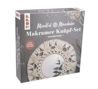 Frech Mindful Mandala Kit de macramé avec Miroir Mural et Instructions (français Non Garanti)